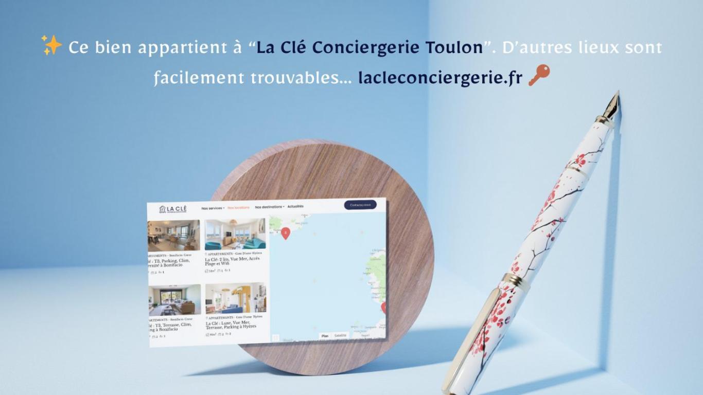 La Cle - Port - Gare - Centre De Toulon Apartamento Exterior foto